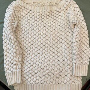 Women's Pink Martini Scallop Knit Sweater (size Small)